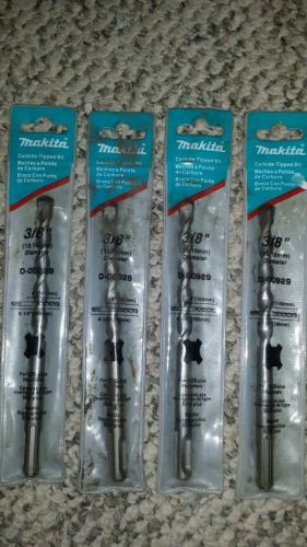 Lot of 4 drill bits concrete