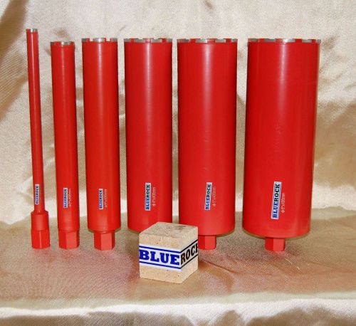 NEW- 1&#034; - 6&#034; Diamond WET Coring Bit For Concrete Core Drill by BLUEROCK ® Tools