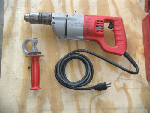 Milwaukee Heavy Duty Hammer Drill &amp; Lot of 41 Bits