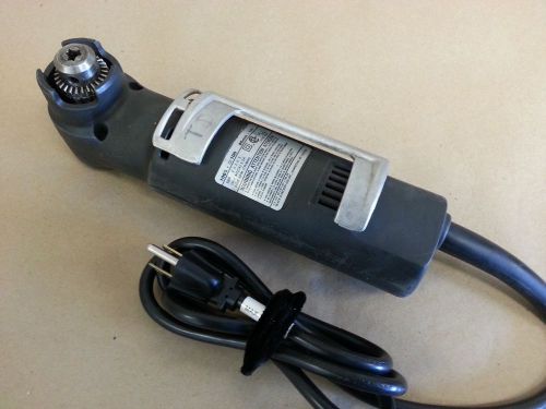 BLACK &amp; DECKER 1065 1/4&#034; ANGLE DRILL 3/8&#034; CHUCK 2000 RPM 120 VAC 3.2 AMP