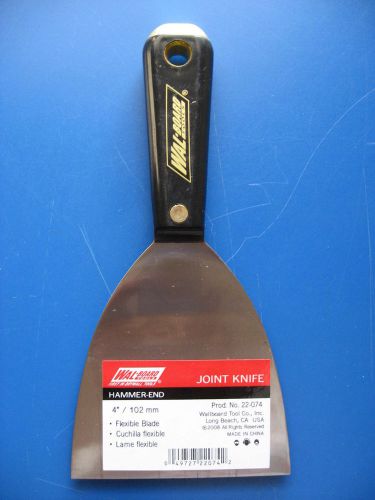 Wal-board 4&#034; joint knife hammer-end prod.no. 22-074 for sale