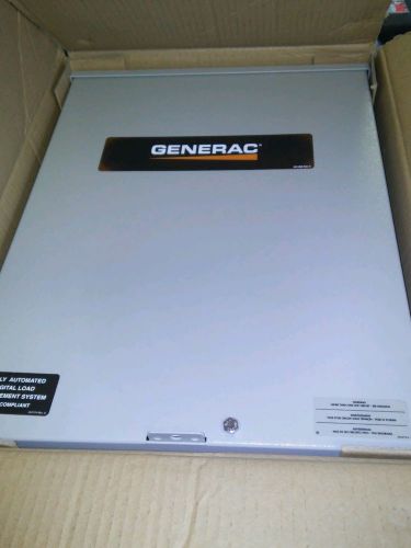 **new** generac 200 amp rtsr200a3 transfer switch cheap! free ship! for sale