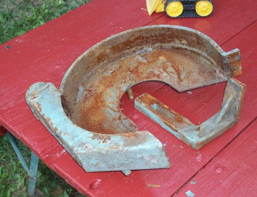 Vintage 10&#034;Cincinnati-Hisey Bench Grinder Left Fender-Shield w/ Tool Rest,grind