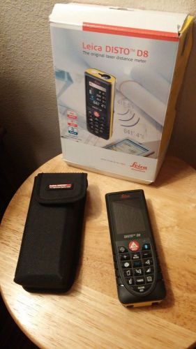 Leica Disto D8 laser measure with bluetooth