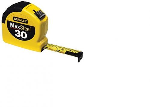 Stanley 33-600 - 30&#039; x 1&#034; 30-foot maxsteel contractor grade tape measure (rule) for sale