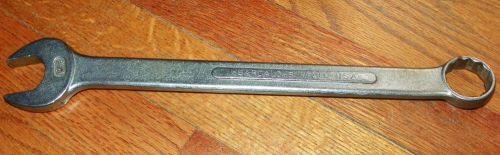 VTG. BARCALO  BUFFALO USA 1-1/16&#034; COMBINATION WRENCH 12 PT. 13&#034;