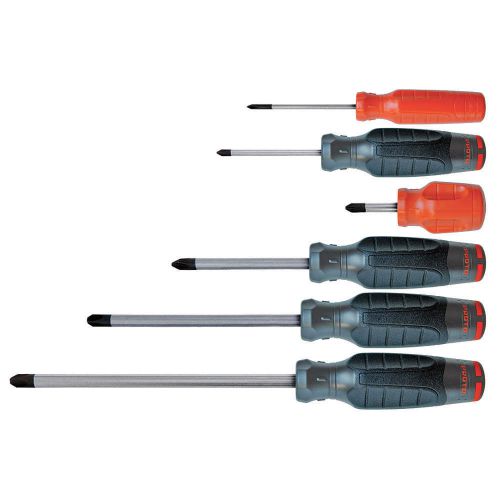 Screwdriver Set, Phillips, 6 Pc J1206SP