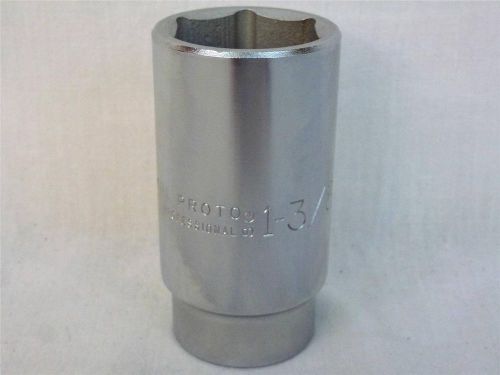 Proto professional 5544hl 3/4&#034; drive 1 3/8&#034; 5 point deep socket nos for sale