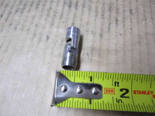 SNAP ON TOOLS TMU101A US MADE 1/4&#034; DR 12PT 5/16&#034; SWIVEL SOCKET MECHANIC TOOL