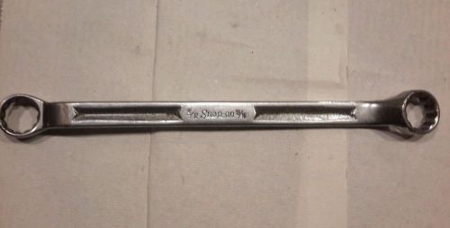 Snap-on 13/16 &amp; 25/32&#034; wrench 12 point double box end offset xv2526 nice for sale