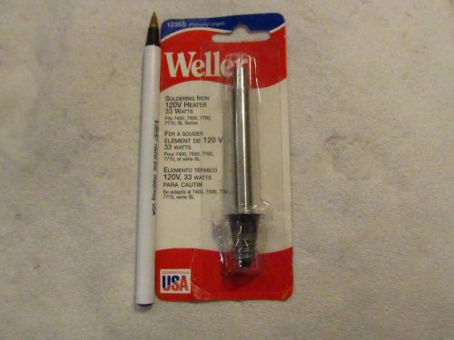 WELLER 1235S MODULAR HEATER FOR THREAD-IN TIP 33W NEW (295)