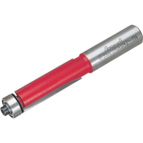 Freud inc 42-114 flush trim bit with bearing pilot-1/2&#034; 2-flt trim bit for sale