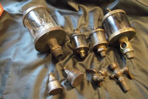 4 antique engine oilers &amp; more for restoration for sale