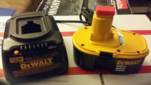 New Dewalt DC9096 18V XRP Battery + DW9116 7.2 - 18V Charger 14 18 Volt