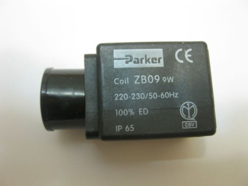 PARKER ZB09 9W 220 - 230 VOLT SOLENOID VALVE COIL ONLY - COFFEE ESPRESSO MACHINE