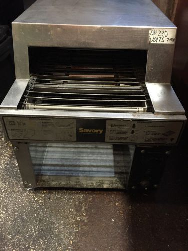 Savory Equipment TOP CONVEYOR TOASTER RT2VS