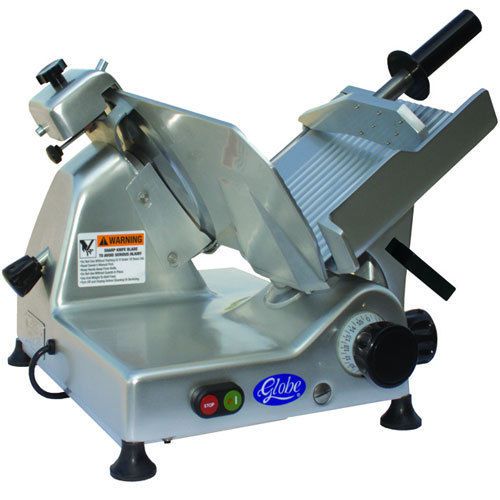 Globe g10 manual slicer, 10&#034; diameter knife, belt driven, 1/3 hp, medium duty for sale