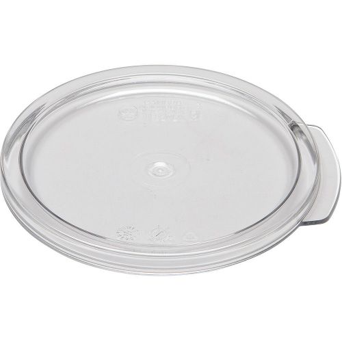 CAMBRO SMALL 1 QT. CAMWEAR LIDS, 12PK CLEAR RFSCWC1-135