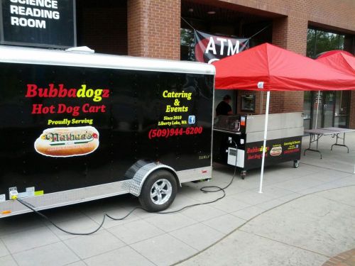 2013 Custom concession trailer with customized outdoor cart