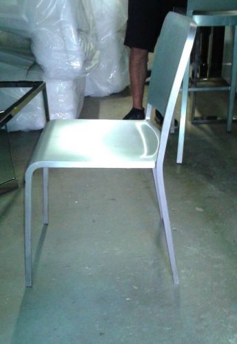 Emeco lightweight aluminum stacking chair for sale