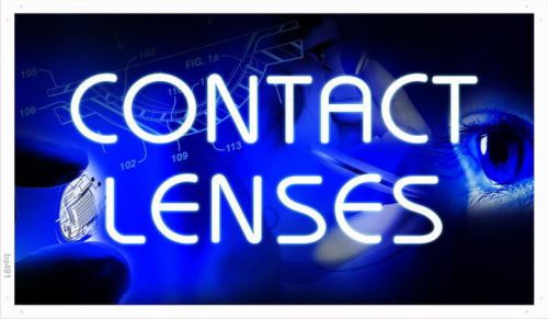 ba491 Contact Lenses Optical Shop NEW Banner Shop Sign