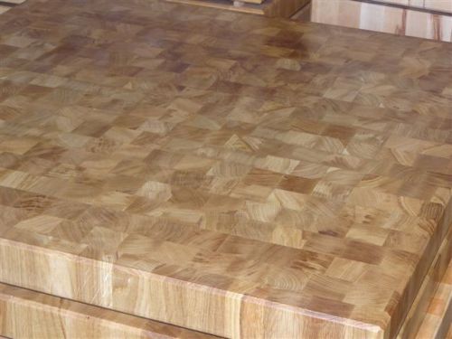 restaurant table top End Grain 2,5&#034; beech wood