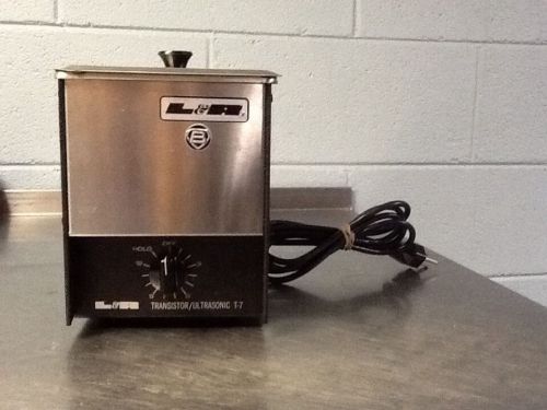 L&amp;R Transistor/Ultrasonic Cleaner T-7 w/Lid - Dental/Jewelry Equipment