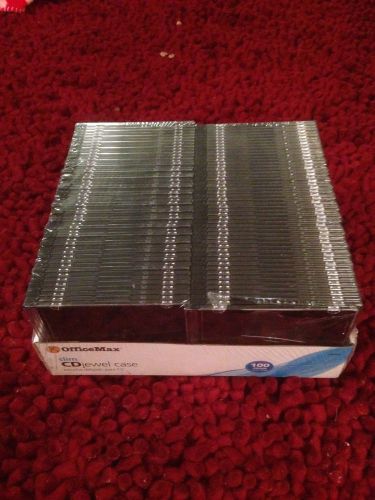 Slim CD Jewel Cases 100 Count