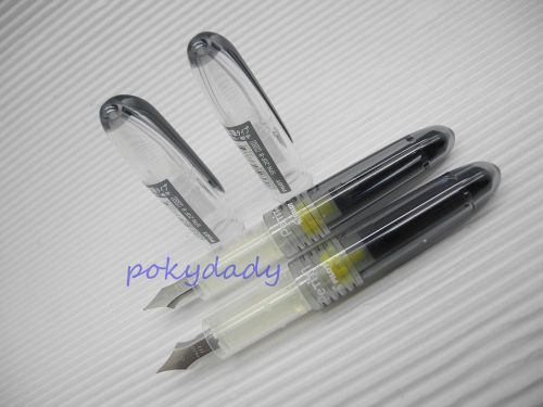 3pcs Pilot SPN-20F Petit fine nib Fountain pen Black(Japan)