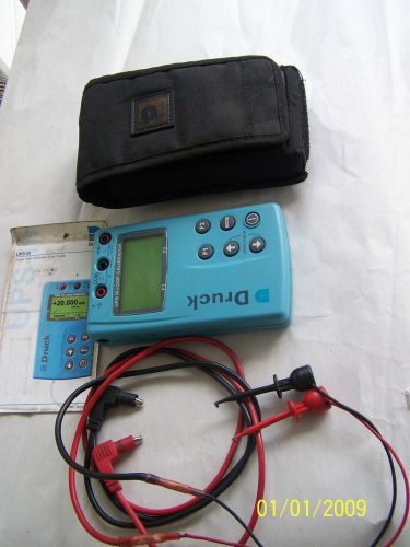 Druck UPS III Loop Calibrator