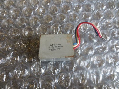 HITACHI SEIKI HiTURN 2520 CNC LATHE MARCON 0.2uF 550V AC DELTA 17Y CAPACITOR