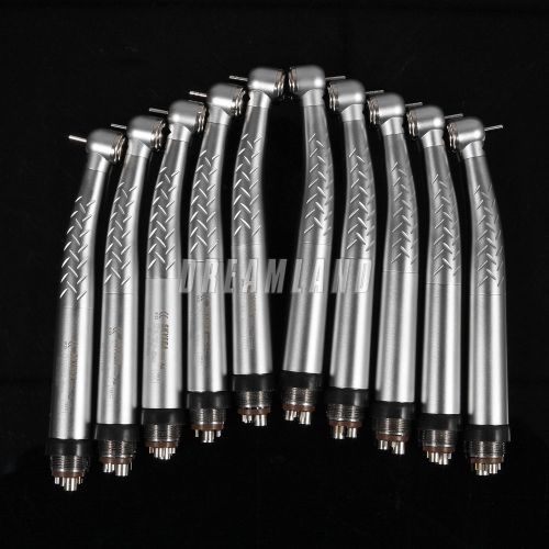 10* Dental Fiber Optic LED Handpiece High Speed 6 hole Coupler Fit KAVO SK-A6 C3