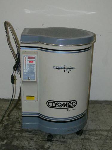 FORMA SCIENTIFIC CRYOPLUS 2 # 8179 - LIQUID NITROGEN DEWAR W/ CONTROLLER &amp; TRAYS