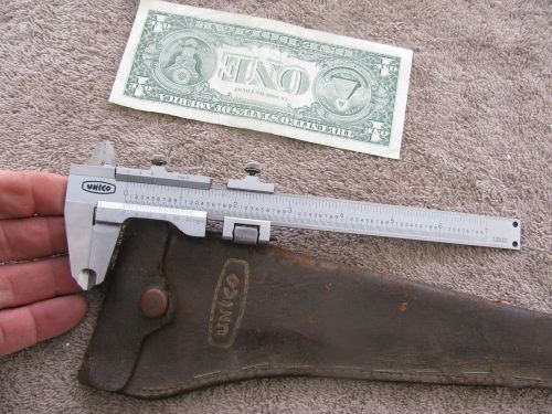 Unico satin vernier caliper rule tools  tool machinist toolmaker