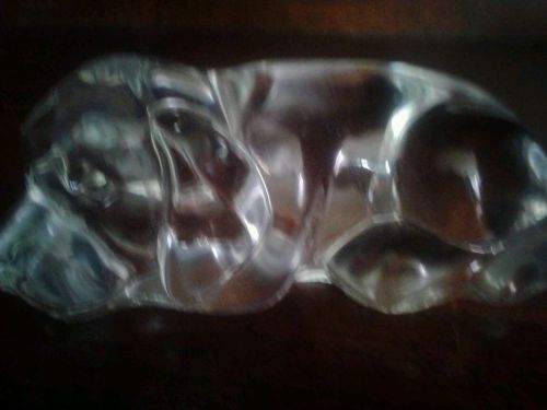 Glass puppy dog figure/paperweight