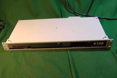 Mediatrix 4108 Access Device SIP Gateway DGW  w/ Rack Ears     #2970