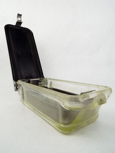 Glass Dental Instrument Autoclave Sterilization Locking Case