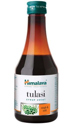 Himalaya Ensures rapid control of upper respiratory tract infection tulasi SYRUP