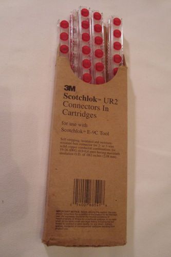 Scotchlok UR2 19-26ga RED Wire Connectors New Telecom Phone 78 Pieces