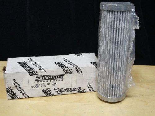 NEW * HYCON / SCHROEDER HYDRAULIC FILTER * 0110D005BHHC * ELEMENT * SBF-111D-Z5B