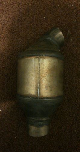 Scrap catalytic converter with numbers