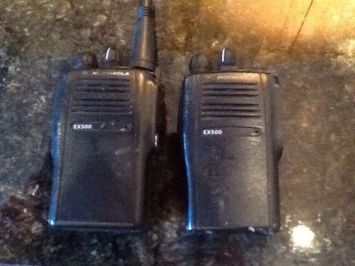 Motorola EX500 UHF Portable - 2nd For Parts