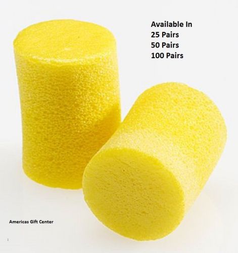 3m earplugs classic uncorded earplug individually wrapped available in 25 50 100 for sale