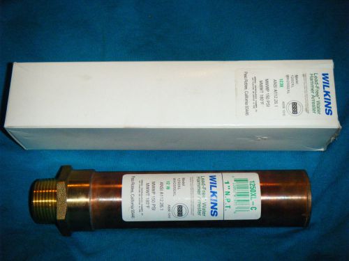 NEW WILKINS 1&#034; COPPER &amp; BRASS WATER HAMMER ARRESTER LEAD FREE 1250XL-C