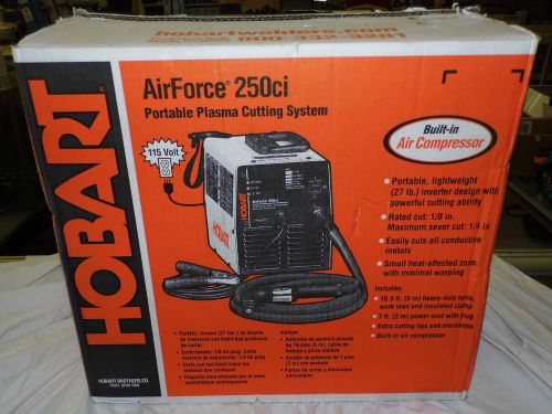 HOBART AIRFORCE 250CI PLASMA CUTTER/AIR COMPRESSOR NIB NEW IN BOX