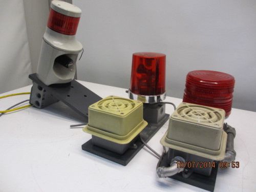 2FEDERAL SIGNAL 50GC SELECTONE SPEAKER AMPLIFIER&amp; 1 PATLITE LGEH-FKG