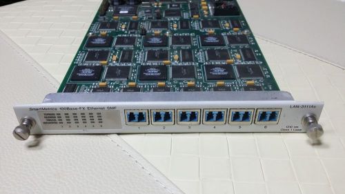 Spirent SmartBits LAN-3111As 6-port, Single mode, 1310nm, SmartMetrics module