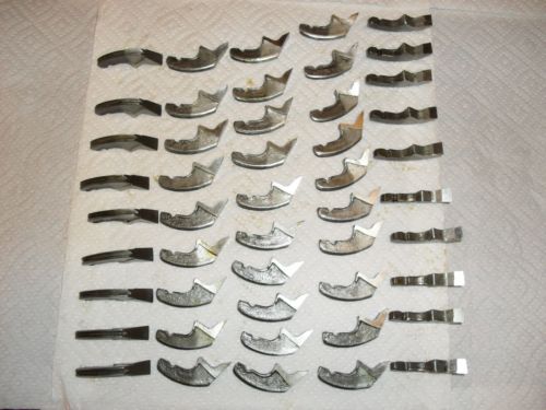 Chrome Saw Bits Lot of 50 B/F 7 guage 5/16  New