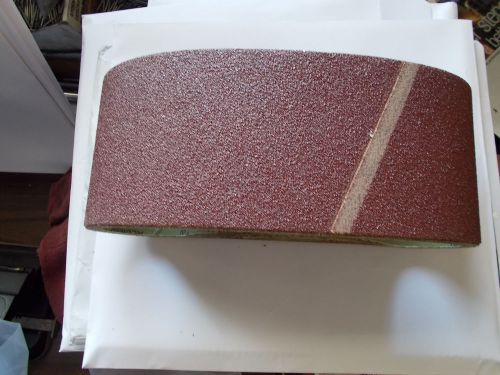 10 Pcs. Sanding Belts - 4 x 24 - Aluminum Oxide 80 Grit Resin X weight Cloth