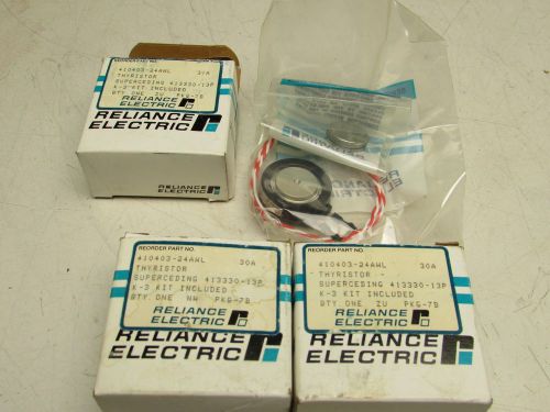 3 QTY RELIANCE INTERNATIONAL RECTIFIER THYRISTOR 410403-24AWL SUPERCEDING NIB !!